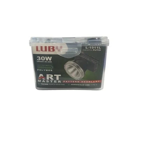 L-1911L Senter Kepala Luby Headlamp 30 Watt L1911L ART MASTER PatternNN