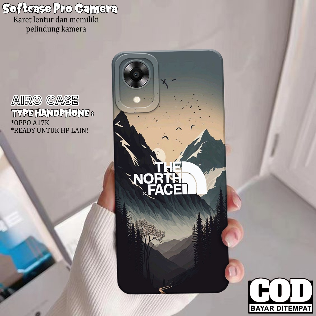 Case Oppo A17K - Softcase Oppo A17K - Softcase Pro Camera - AIRO CASE - Case Tpu - Casing Oppo A17K 