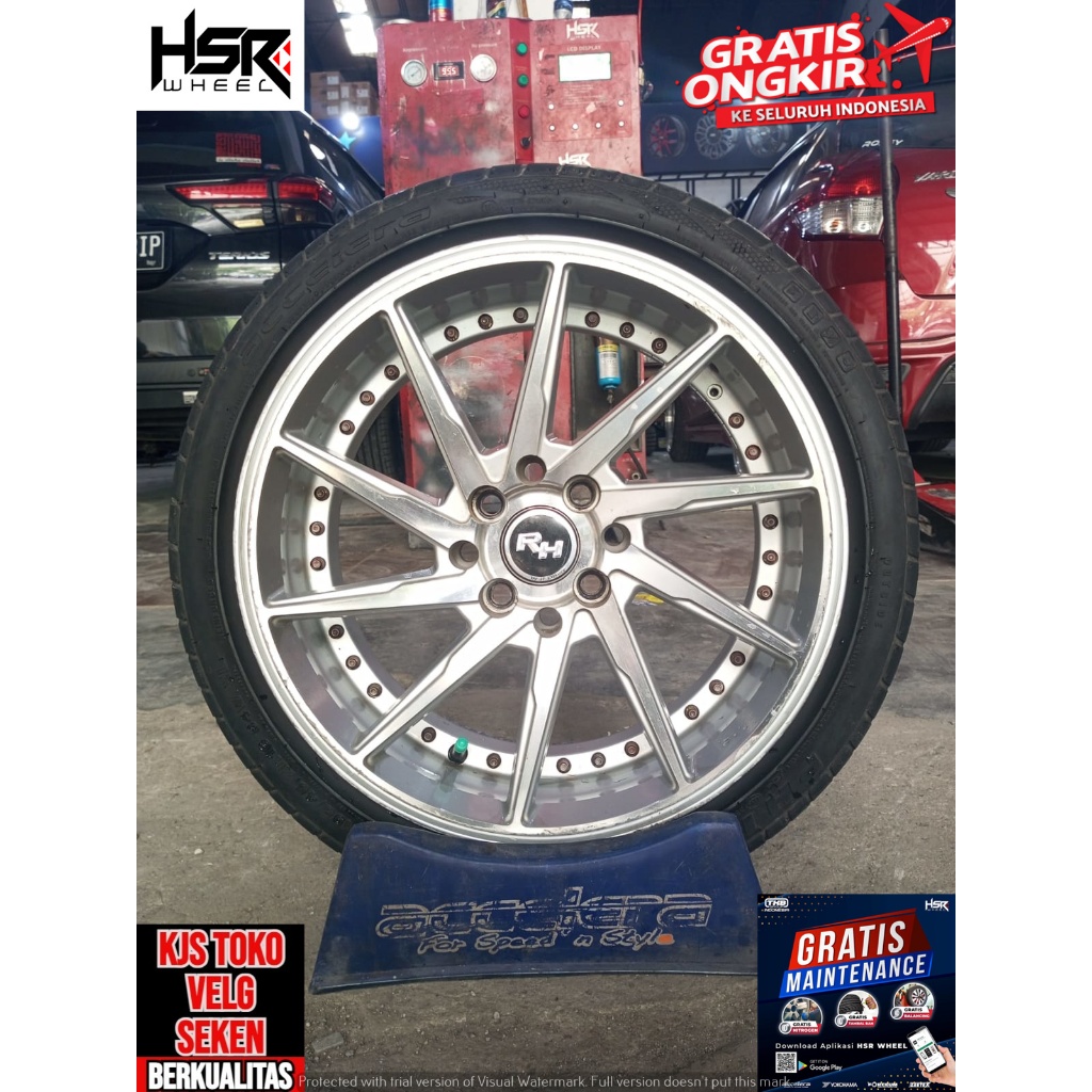 MENJUAL VELG RACING SECOND TERMURAH BERKUALITAS BUAT MOBIL YARIS SIRION AGYA SIGRA CALYA HONDA JAZZ 