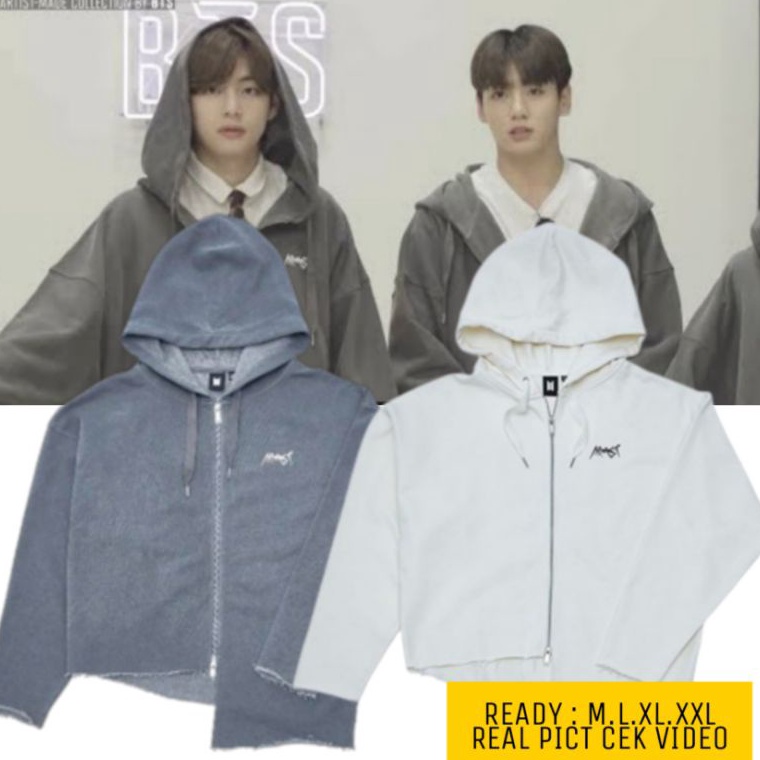 ₫ tanpa pre-order  JAKET bts jungkook ARMYST un-off CROP タ