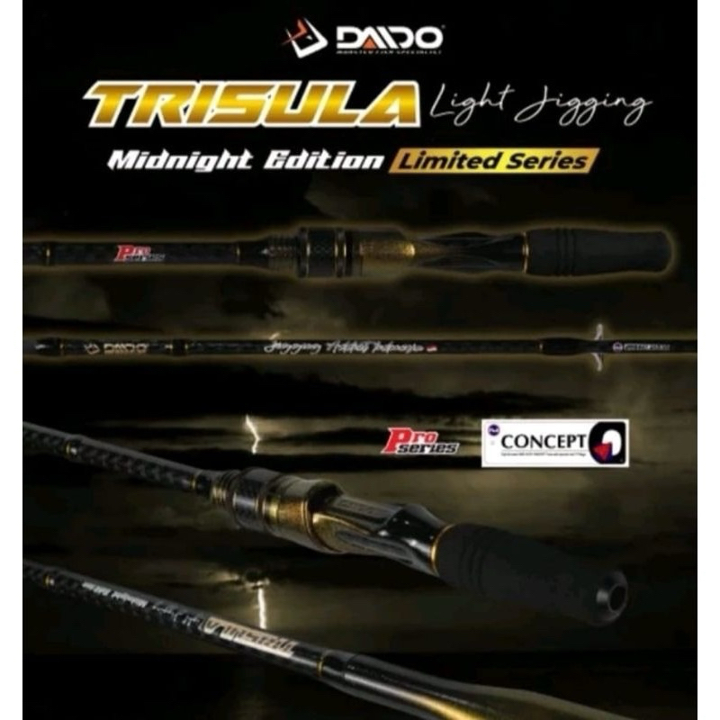 Joran Daido Trisula pro series light jigging 602
