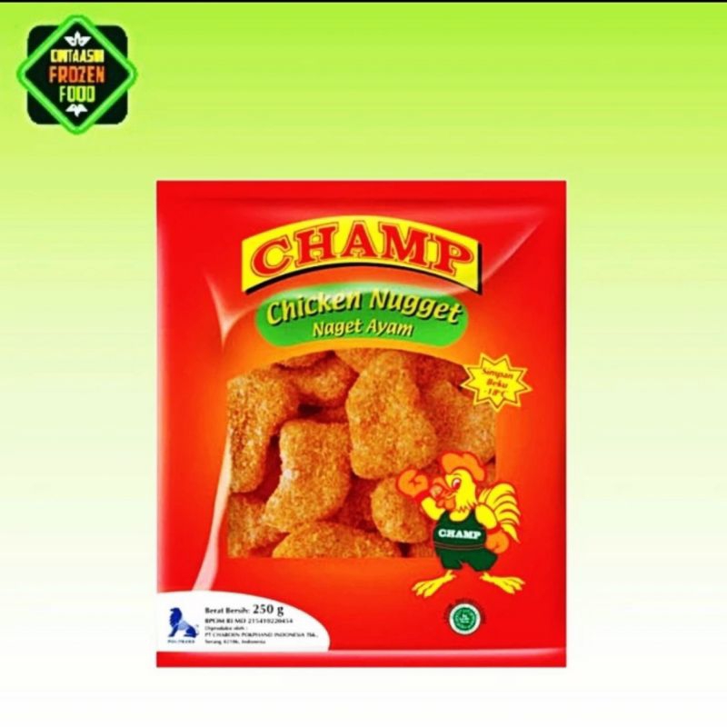 

Champ chicken nugget 250gr