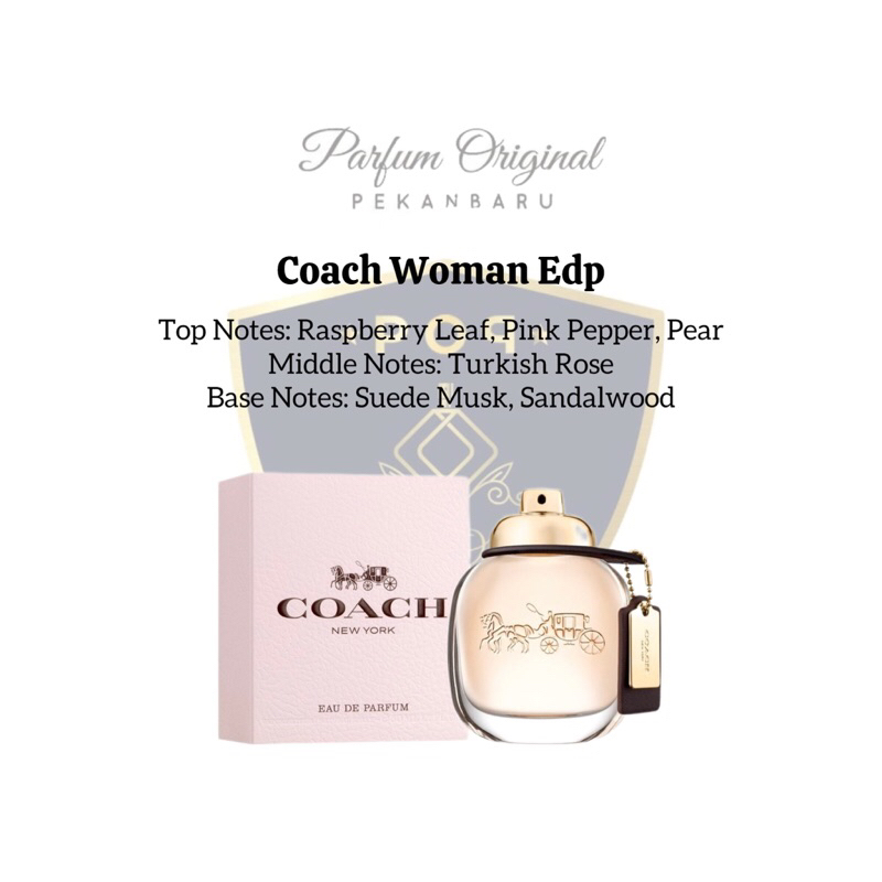 Decant Coach Woman Edp-parfum original store garansi