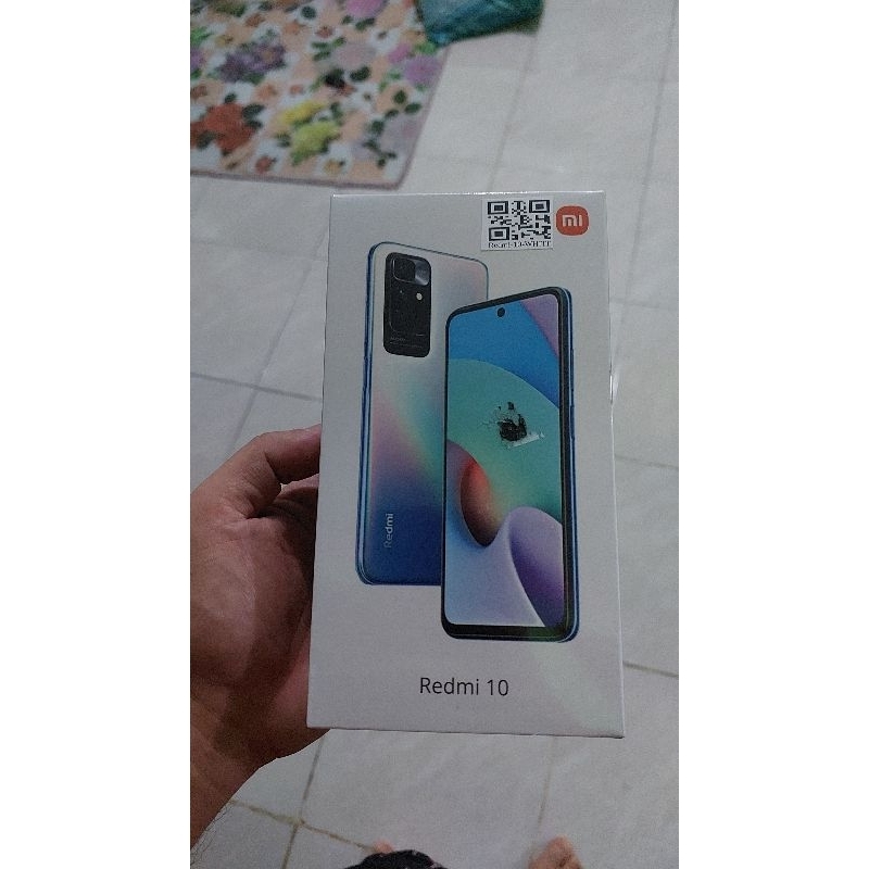 HP Xiaomi Redmi 10 2022 Ram 6/128GB Smartphone LET 4G 6.5 inches Dual SIM 50MP+8MP