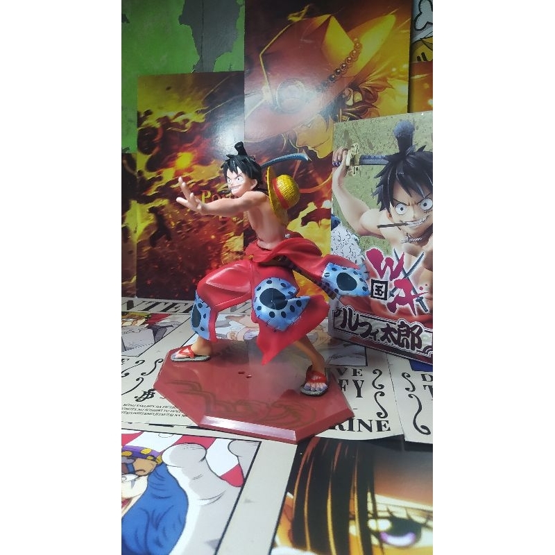 ACTION FIGURE ONE PIECE LUFFY WANO
