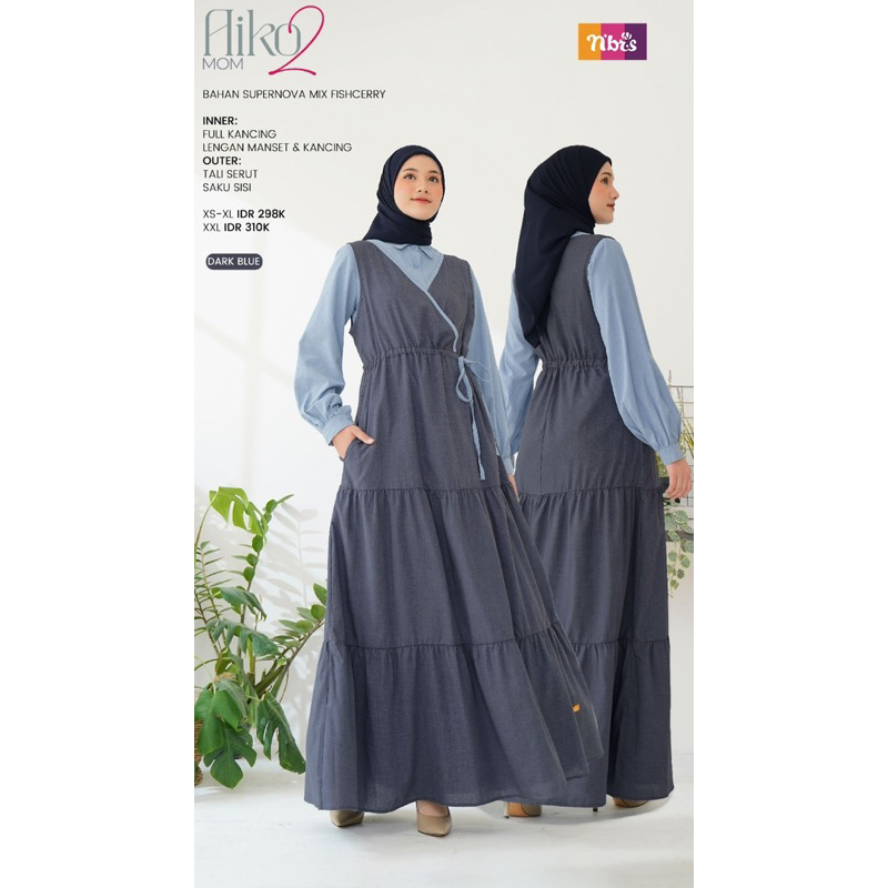 Gamis Aiko mom Nibras