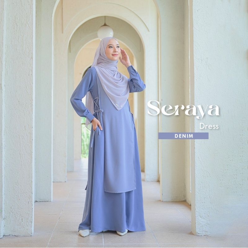 NAISHA OFFICIAL -seraya family set | seraya dress ( open po)