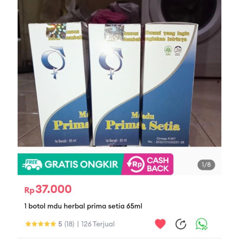 

madu prima setia 65ml madu setamina