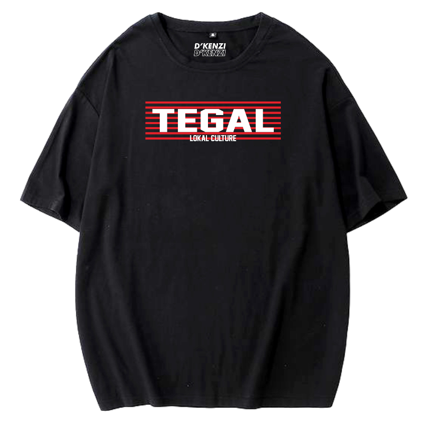 Kaos Tegal Tshirt kota Tegal Lokal Culture cotton combed 30s