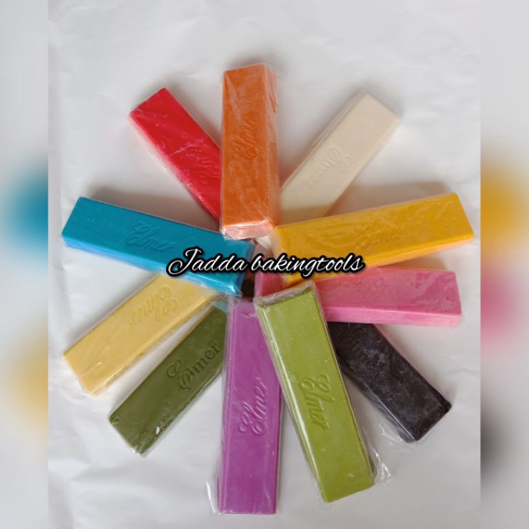 

0RLJL Elmer coklat batang warna warni 7164