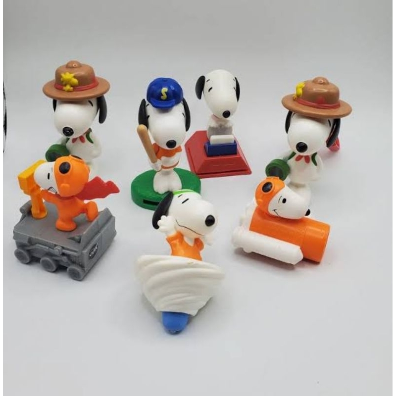 Figure Snoopy Original Character/ Snoopy/ Figure/ Pajangan/ Mainan