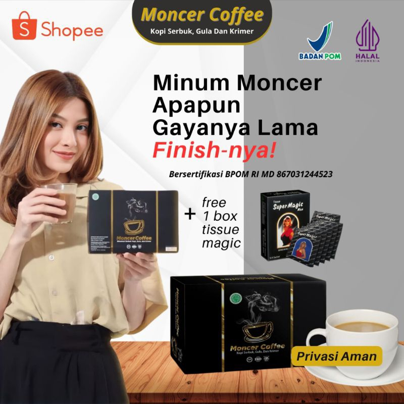 

MNCR Coffee Original - Kopi Kuat Tahan Lama Di Ranjang - Penambah Setamina Pria - Coffee MNCR Original isi 8 Sachet
