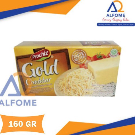 

Readystock Keju Prochiz Gold cheddar 160Gram/ Keju Prochiz Murah Meriah 097 ➷