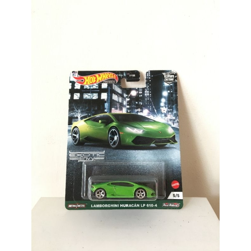 Hotwheels Lamborghini huracan exotic envy