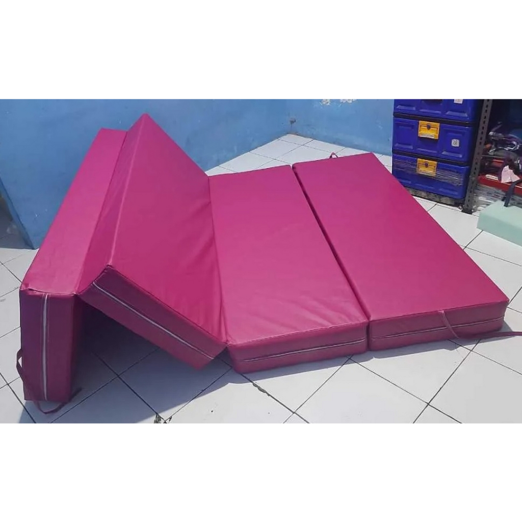 Sarung Kasur Busa INOAC Lipat Empat 90 x 200 Bahan Oscar Waterproof