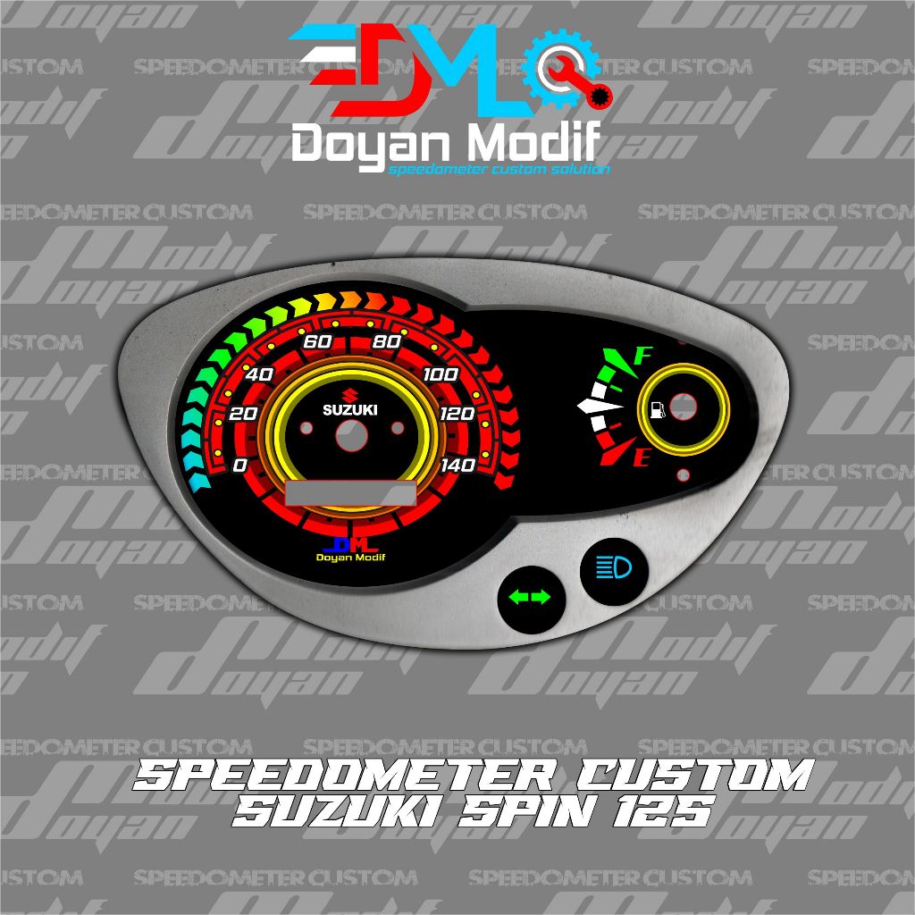 Speedometer Custom Suzuki Spin 125