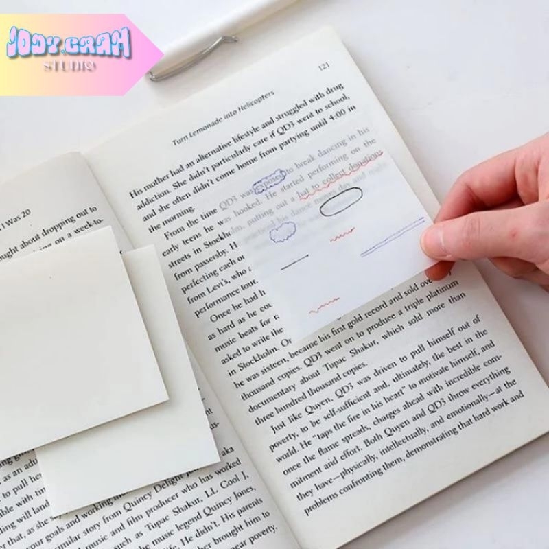 

[Jody.gram] Sticky Notes Transparant