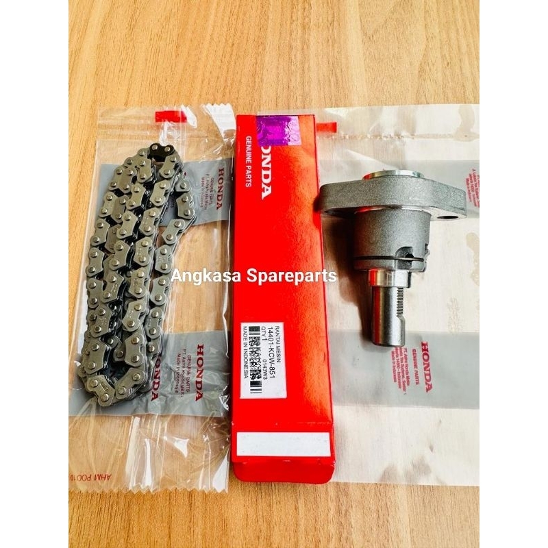 Tonjokan Keteng + Rantai Keteng Honda Verza Megapro NEW ORI