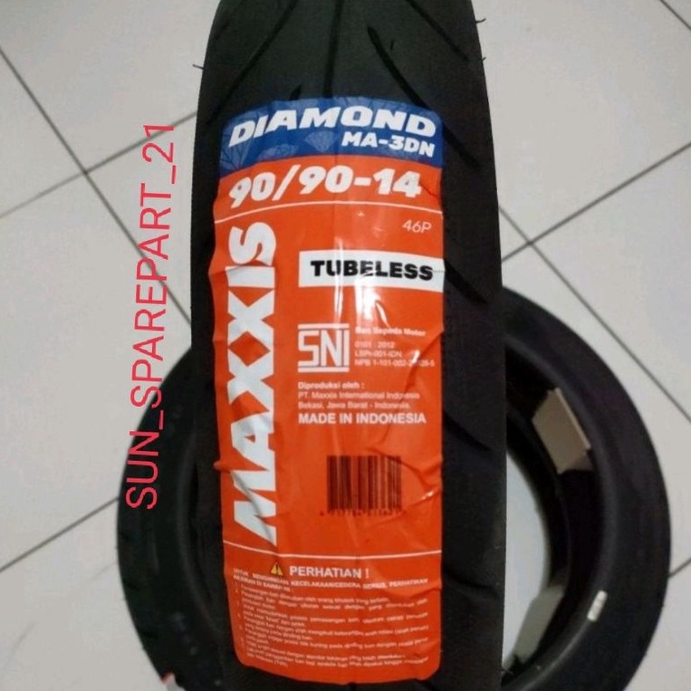 STOK TERBATAS Ban tubeless motor matic ring 14 70/90-14 80/90-14 90/90-14 90/80-14 100/80-14 Maxxis 