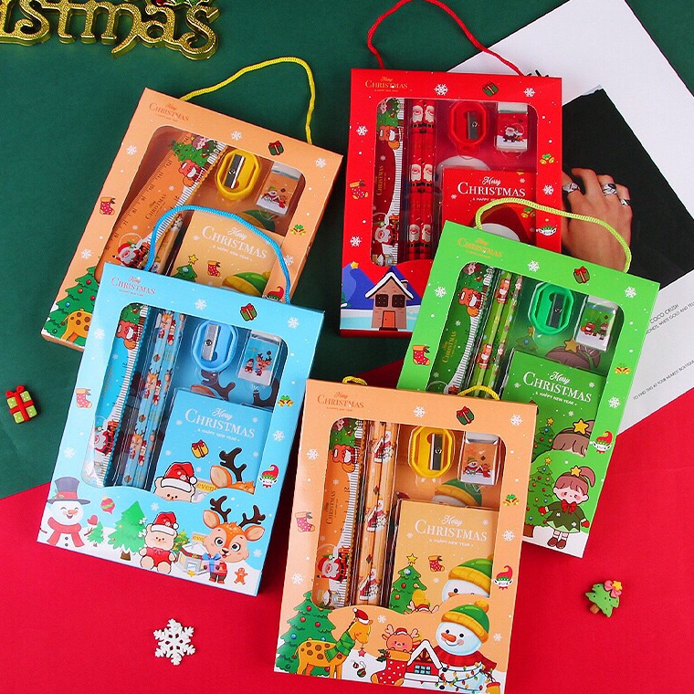 

[☺I92➢] Stationery Set Edisi Natal / Kado Natal anak Big Discount