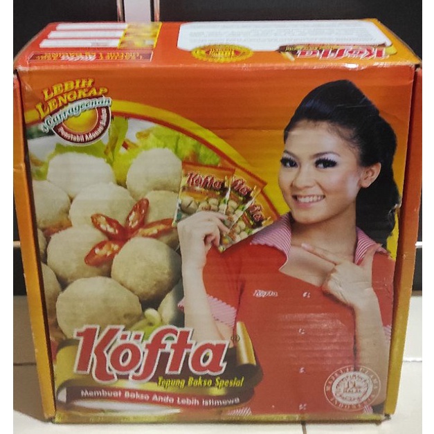 

✧Super Promo⁂➞ Tepung bakso/baso Kofta 1 Dus isi 102 bungkus S72 →