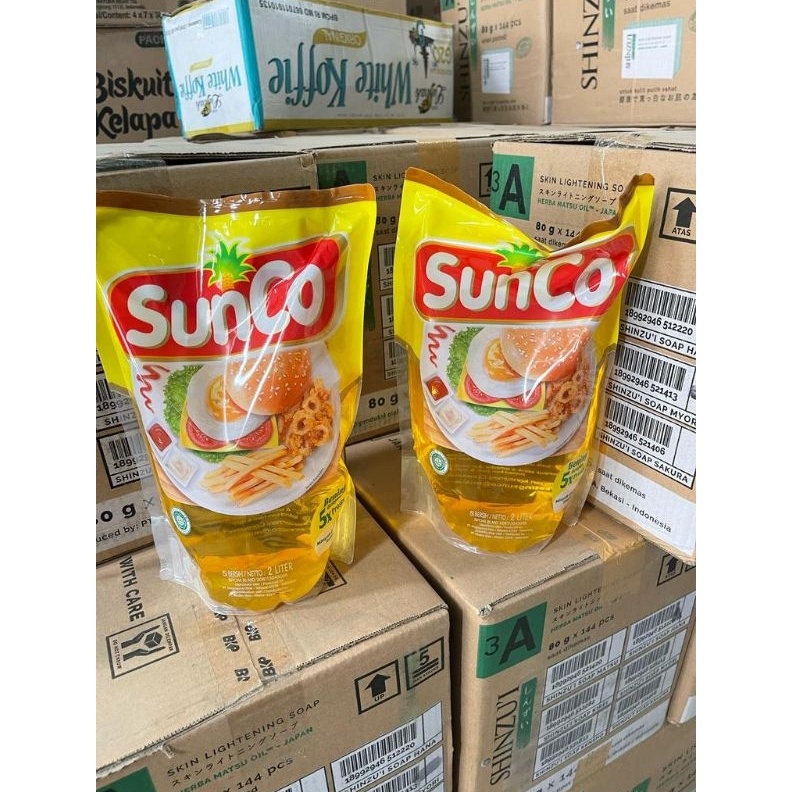 

12.12 MALL 1 PCS Sunco 2 Liter 2 L Minyak Goreng serbuuu !