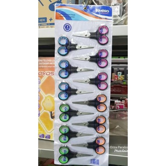 

Best Product [12 PCS] GUNTING KECIL MURAH MERK EMIGO BERKUALITAS 5297