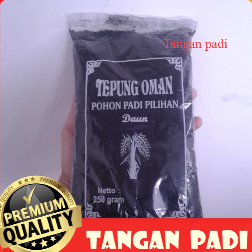 

R33ady St0ck Tepung Oman Abu Merang Sekam Dari Pohon Padi Pilihan pewarna alami 250gr [72]