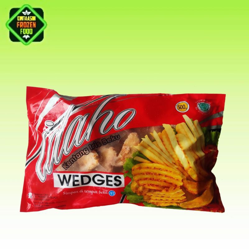 

Idaho wedges 500g