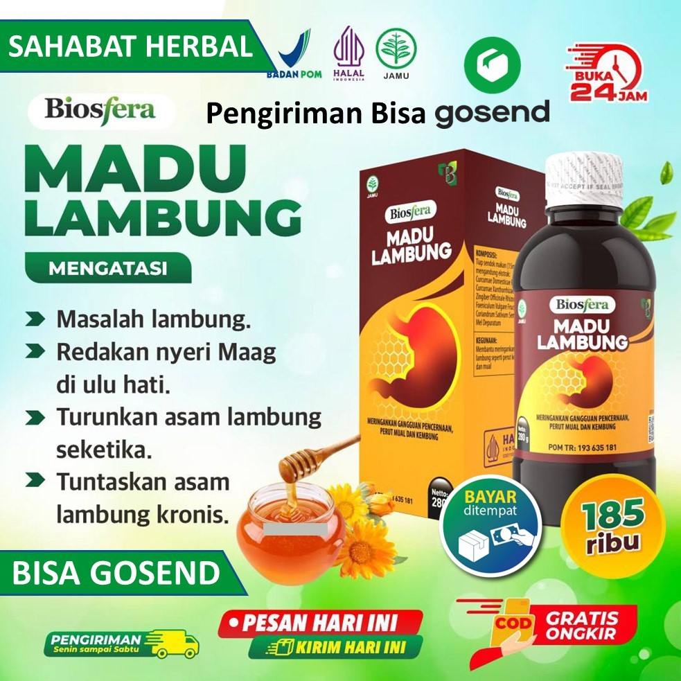 Madu Biomaag Asli Madu Bio Maag Obat Lambung Paling Ampuh Obat Maag kronis | Madu Biomag - Bisa COD