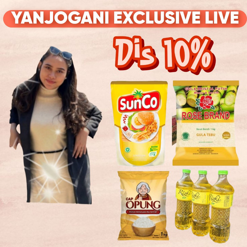 

Paket Sembako Khusu live YANJOGANI