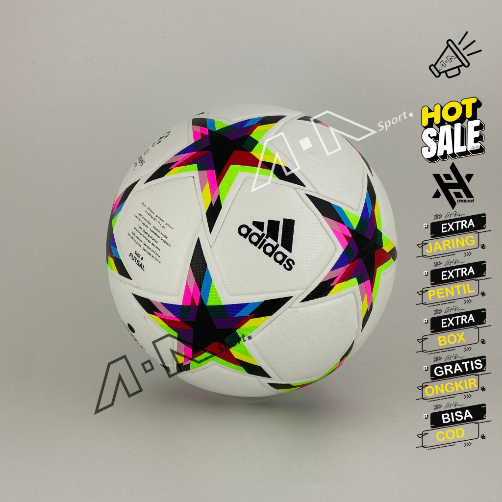 ADIDAS bola futsal ADIDAS CHAMPIONS 23 ORIGINAL bola futsal size 4 original