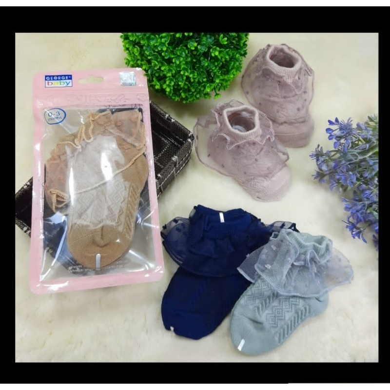 George baby kaos kaki renda