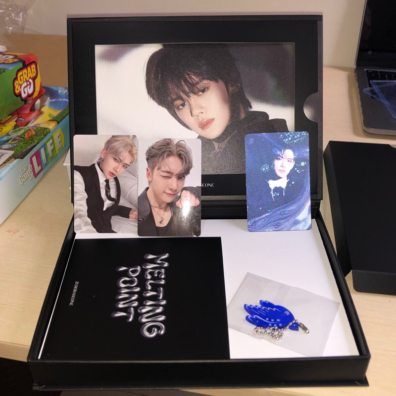 [UNSEALED] ZB1 ZEROBASEONE MELTING POINT ALBUM LOYALTY VER RICKY MATTHEW GYUVIN TAERAE