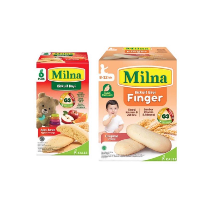 Milna Biskuit Bayi | Cemilan Snack MPASI