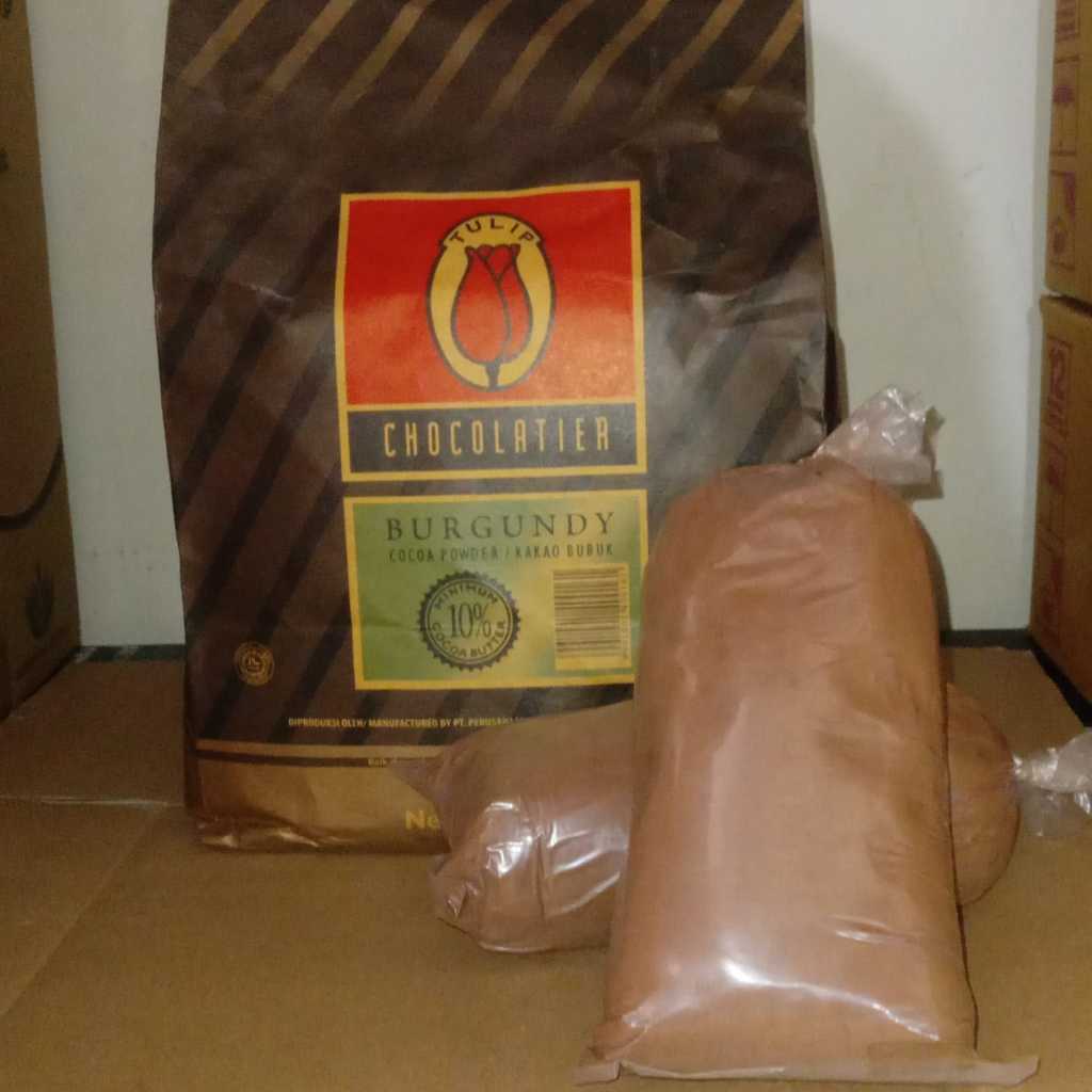 

TULIP Burgundy Chocolate Powder/Coklat Bubuk Burgundy, Kemasan Repack 100g