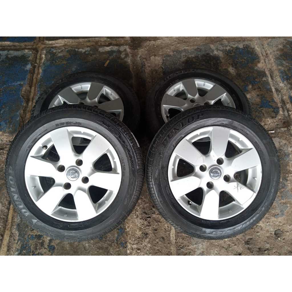 Paketan velg dan ban bekas mobil livina ring 15 + ban 185 65 Murah gratis ongkir