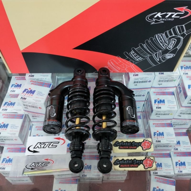 Shock Tabung KTC EVO Black Series As Gold Double Klik Rebound 280MM Jupiter z Force 1 F1ZR Vega R La