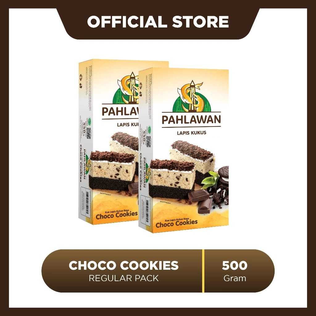 

Lapis Kukus Pahlawan Choco Cookies Regular Pack