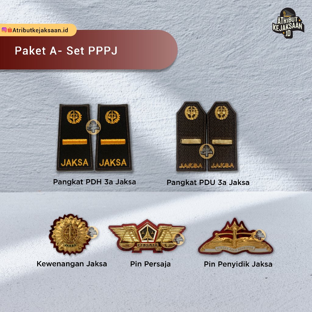 Paket PPPJ Jaksa Kejaksaan / Hampers Jaksa Kejaksaan