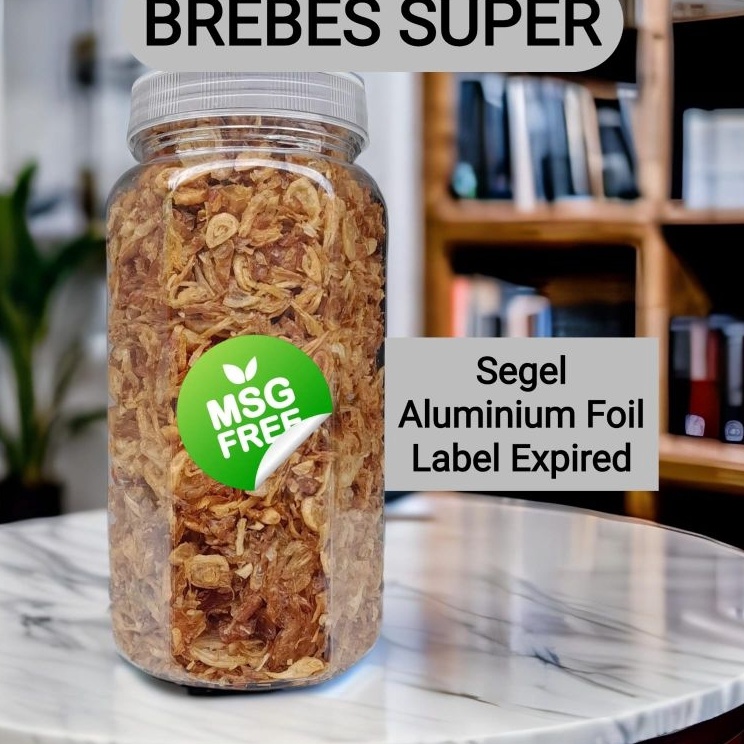 

✢Stok Banyak (Beli 3 toples free 100gr)Bawang goreng brebes asli Q70 ✸