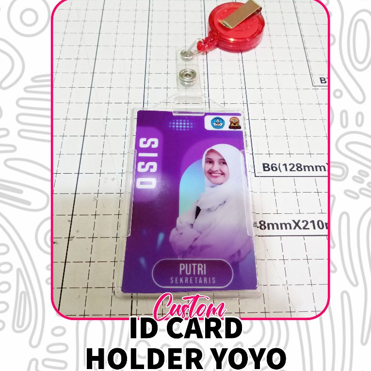 

Id Card Holder Yoyo Custom Bebas Request