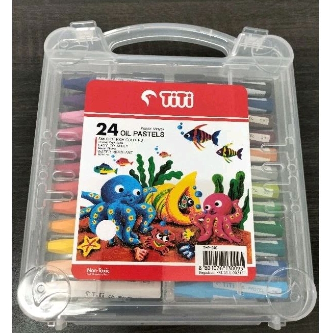 

Crayon Oil Pastel 24 color Titi Ti-P-24 S
