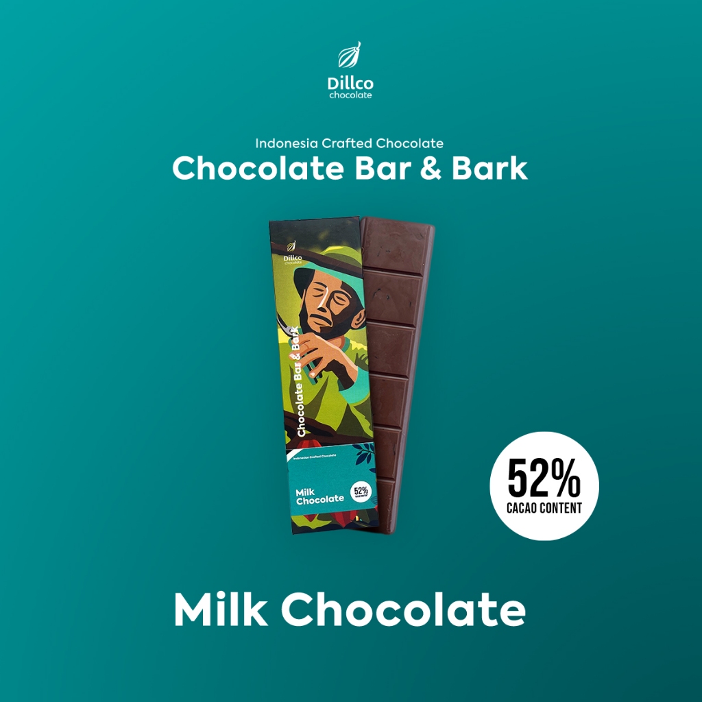 

Dillco Chocolate - MILK CHOCOLATE Chocolate BAR & BARK 35gr