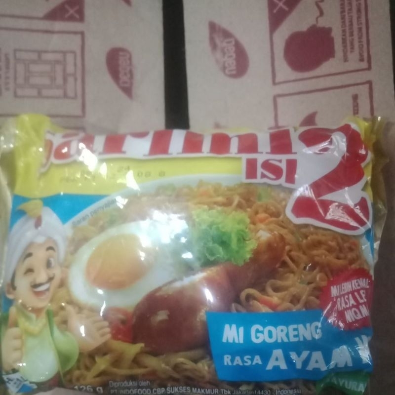 

sarimi isi 2 rasa ayam kecap