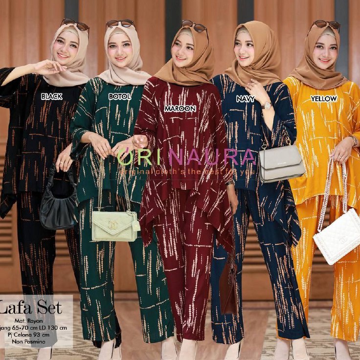 Ready Stock➟ SETELAN BAJU HAMIL/SETELAN TUNIK DRESS EMIRA/ SET JUMBO/ONE SET WAKA WAKA JUMBO//LD 130