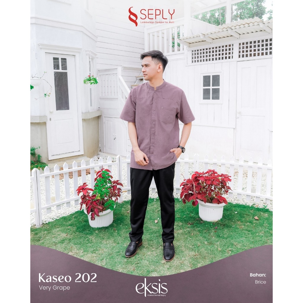 ATASAN KEMEJA KOKO LENGAN PENDEK PRIA DEWASA REMAJA TERBARU KEKINIAN - SARIMBIT SEPLY 2024 EKSIS 223