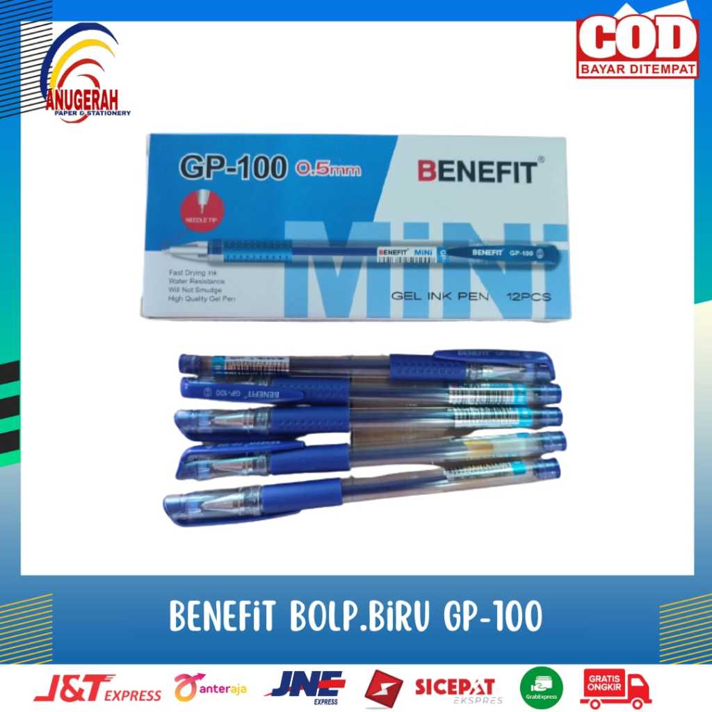 

BENEFIT GP-100 BIRU BOLP (PCS)