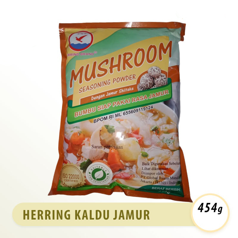 

Herring 454 Gram Kaldu Jamur Vegetarian Bumbu Penyedap Rasa Jamur Shitake Halal Best Seller Terbaru Promo