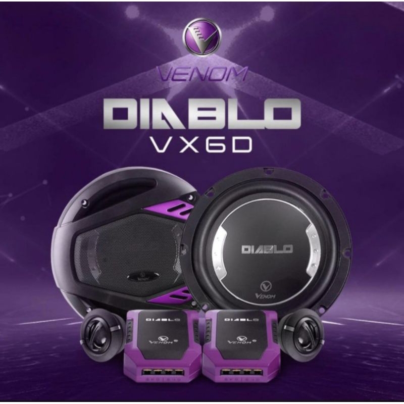Speaker Split Venom DIABLO 6 D / VX 6 DW Split Diablo Venom